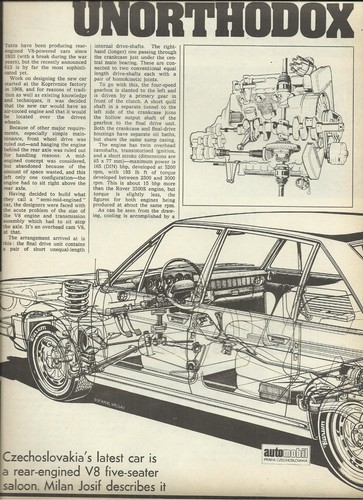 Tatra 613 original 1973 uk - 613,