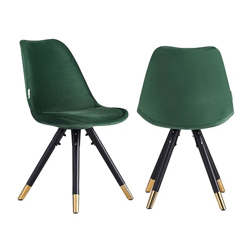 Velvet dining chairs - velvet,