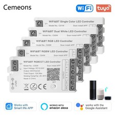 Wifi Bluetooth Smart LED Controller Power Transformer for RGBCW COB Strip Light