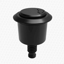 Matt Black Macdee Kayla Flush Valve Spare Dual Flush Toilet Push Button