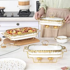 3 Pieces Chaffing Dish Buffet