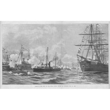 The Royal Naval Review at