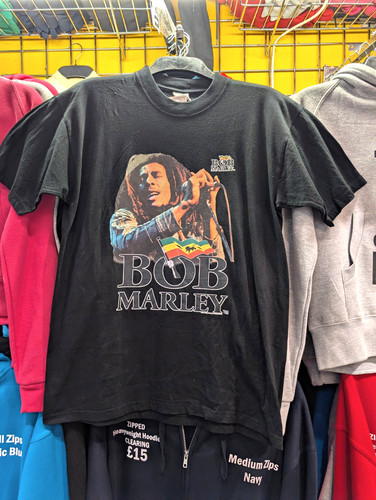 Vintage bob marley black - vintage,
