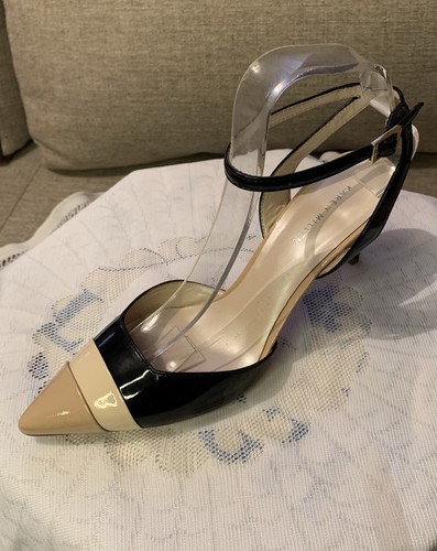Karen millen stripe patent - stripe,