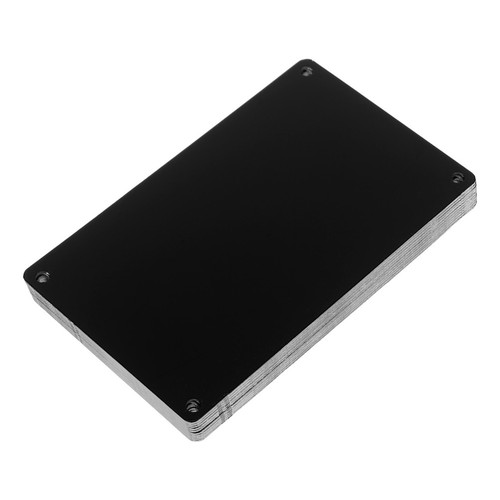 10pcs reusable black aluminum - reusable,