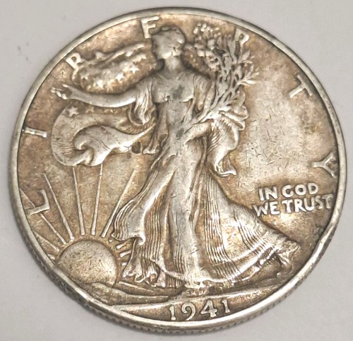 1941 walking liberty half - 1941,