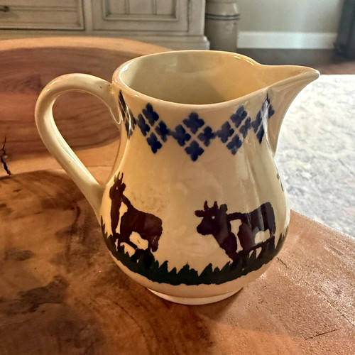 Brixton pottery hand painted - hand,