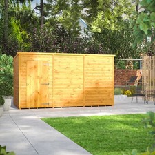Shed power pent garden - |,