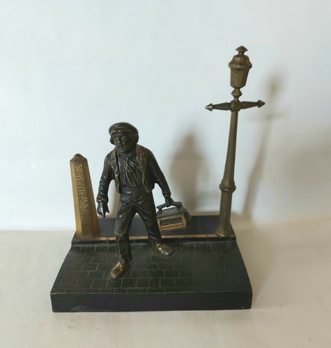 Bronze figurine victorian - bronze,