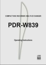 Pioneer PDR-W839 Multi Disc CD
