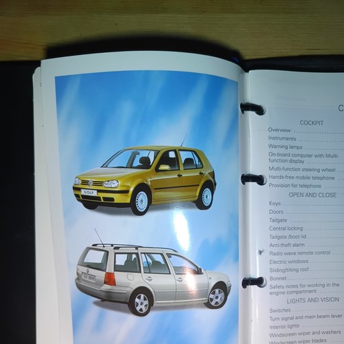 Golf mark 4 - 4, handbook