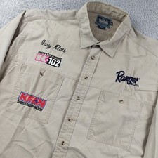Vintage Ranger Boat Shirt Mens