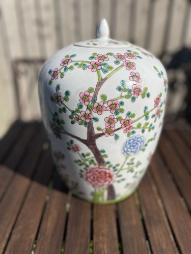 Large chinese ginger - jar, with
