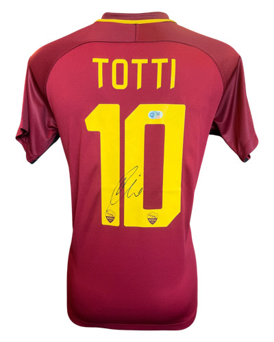 Francesco totti signed roma - as,