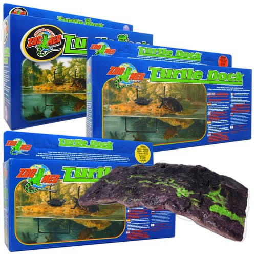 Zoo med floating turtle - zoo, dock