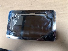 Harley Davidson Triumph Chopper Bobber Custom Chrome Number Plate Mount Holder