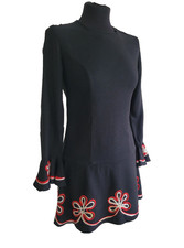 Late 60's Black Mini Dress UK