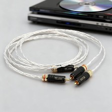 Pair OCC Copper Silver Plated