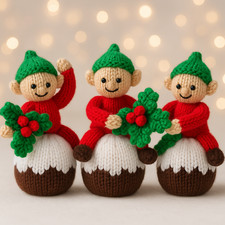 Knitting Pattern Cheeky Elf &