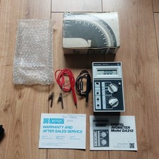 Avometer Model DA 212 Digital Multimeter vintage Avometer Avo Meter DA 212