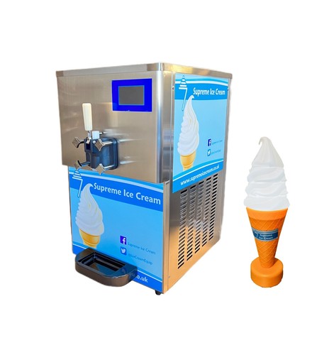 Supreme ice cream - ice,