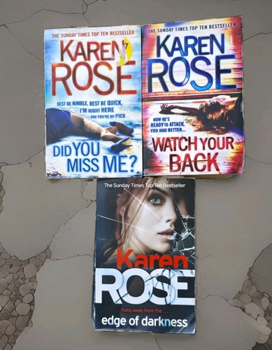 Karen rose paperback crime - 3,