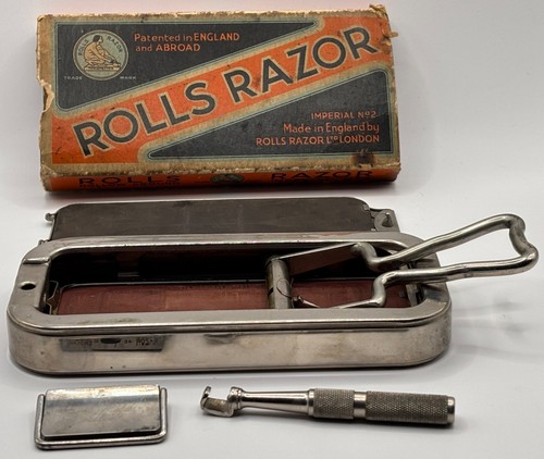 Vintage antique rolls razor - vintage,