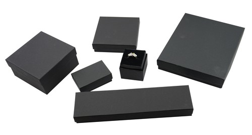 Jewellers matt black cotton - black,
