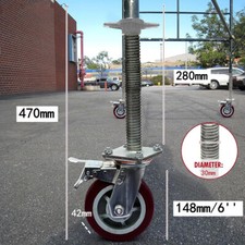 4 x scaffolding castors