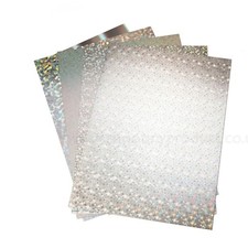 A4 Mirror Card Shiny Metallic