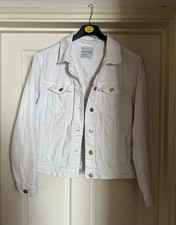 White Cotton Jeans Jacket
