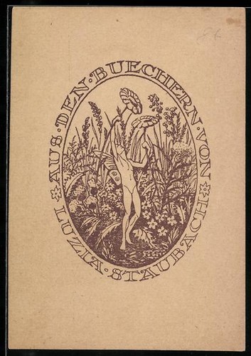 Exlibris luzia staubach elf - luzia, staubach,