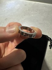 Chrome Hearts 'Ch Forever' Ring Size 8