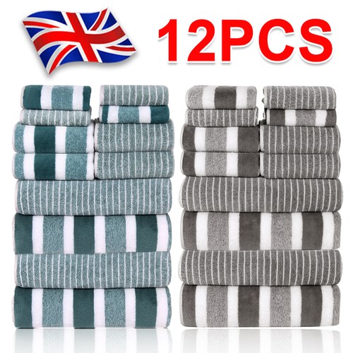 12pcs towel bale set - set, 100%