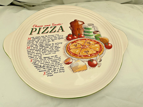 Vintage rayware pizza serving - vintage,