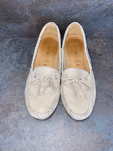 Gabor beige nubuck leather