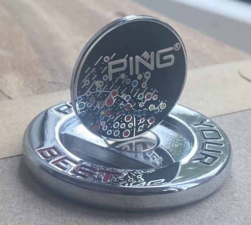 Superb ping golf ball marker - golf,