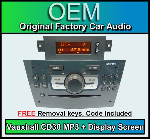 Vauxhall corsa cd30 mp3 - corsa,