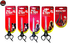 MIKKI DOG & CAT SCISSORS PET FUR PRECISE CUT GROOMING TRIMMING & THINNING SAFETY