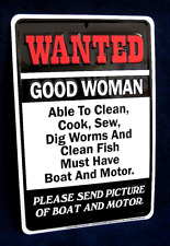 WANTED WOMAN with BOAT -*US