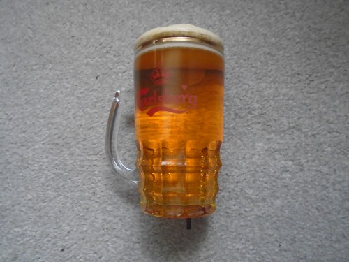 Vintage carlsberg bar topper - vintage,