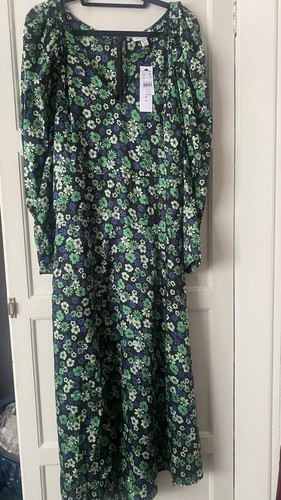 Topshop satin floral midi - topshop,