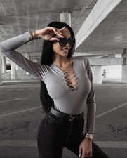 💥  Grey Lexa bodysuits