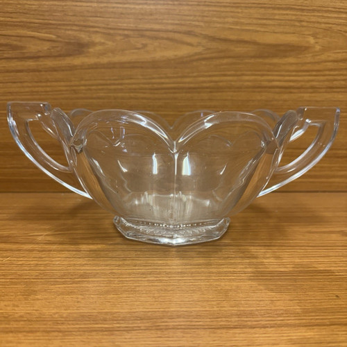Art deco glass centre - glass, piece