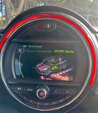 MINI CLUBMAN 2016-2017 RADIO SAT NAV MEDIA DISPLAY SCREEN POSTAL REPAIR SERVICE