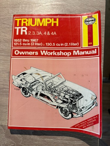 Triumph tr2 tr3 tr3a tr4 - tr3,, &