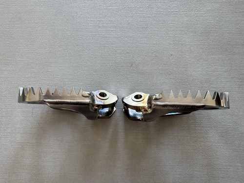 Titanium foot pegs - titanium, ktm