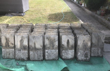 Reclaimed delabole roof slate - roof,