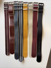 NATO Watch Straps 22mm & Single Pass Straps - Job Lot - Qty 8