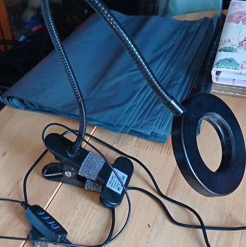 Black led desk lamp - led, flexible